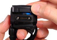 Przenośny pierścieniowy skaner kodów kreskowych 1D Mini czytnik kodów kreskowych Bluetooth 550mA Bateria