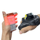 Rękawica dłoniowa z wyzwalaczem palca Bezprzewodowy skaner kodów QR 550 mAh Wymienna bateria